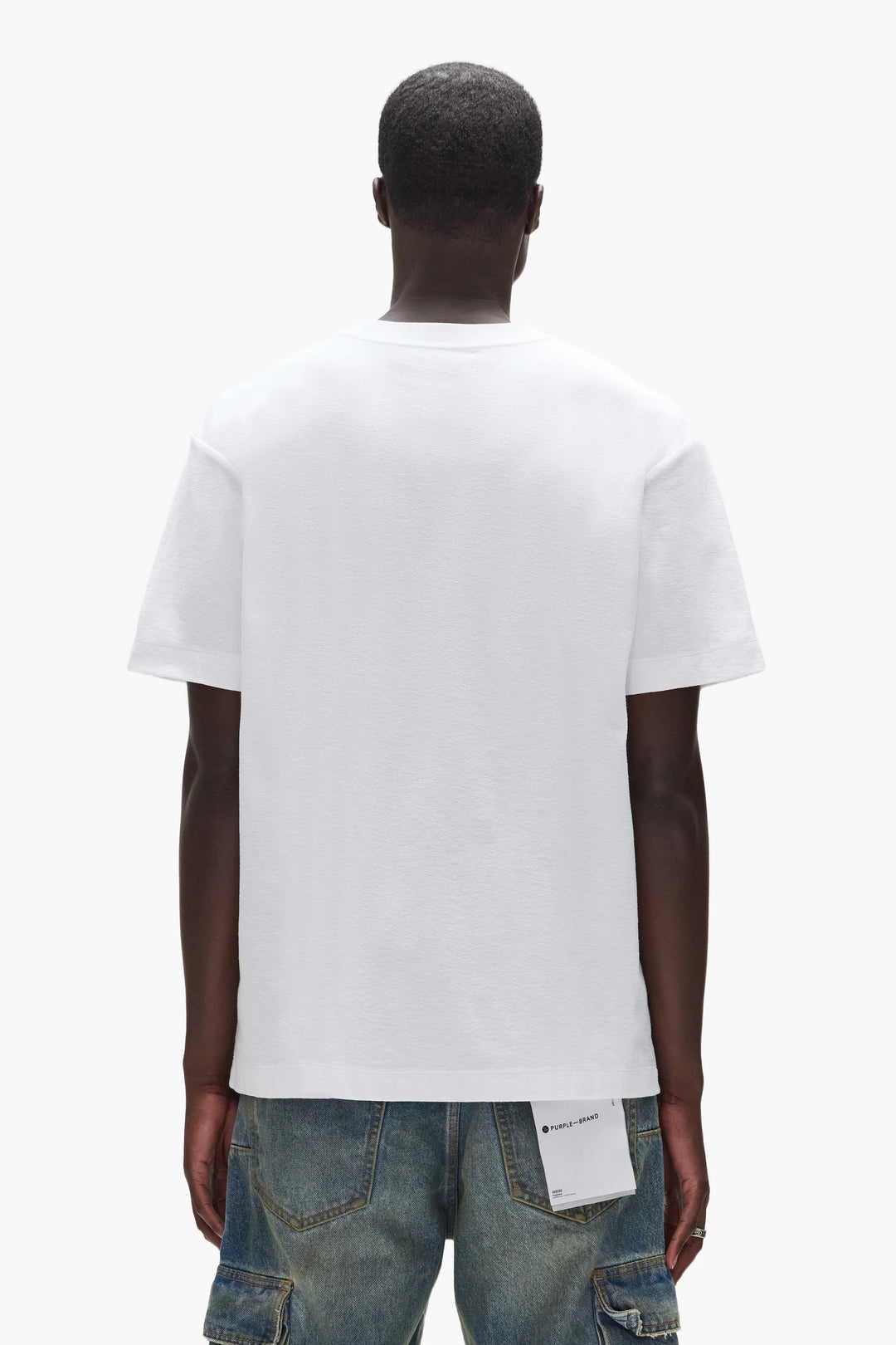 Purple Crystal Tee (White)