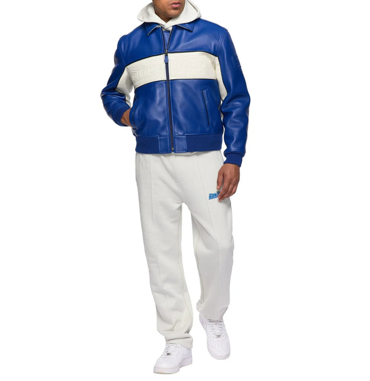 Avirex Spider Racing Jacket (Blue)